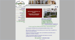 Desktop Screenshot of menuiserie-stephan.fr